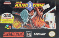 NBA Hang Time PAL Super Nintendo PAL box art